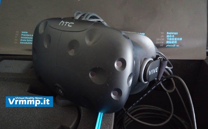 htc vive recensione scatola