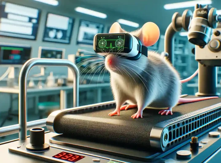 Innovativi Occhiali VR Miniaturizzati per Topi e Le Loro Sorprendenti Applicazioni