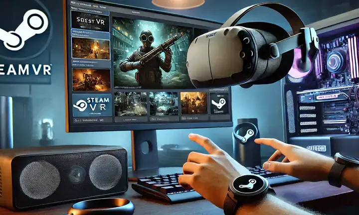Valve Potenzia Steam Link con Tracciamento delle Mani per Quest