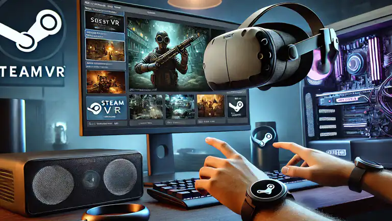 Valve Potenzia Steam Link con Tracciamento delle Mani per Quest