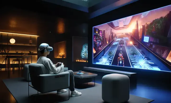 GeForce Now Arriva su Apple Vision Pro Gioco in Streaming su Schermo Virtuale da 100 Pollici