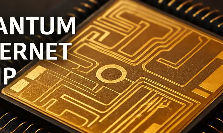 Un chip all-in-one porta Internet quantistico più vicino alla realtà