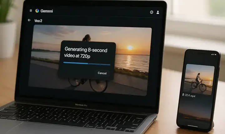 Google Veo 2 il generatore di video AI in 720p per gli abbonati Gemini Advanced