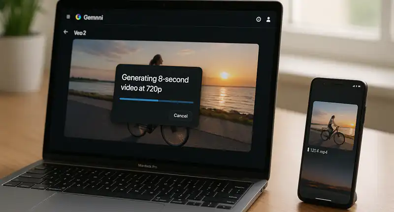 Google Veo 2 il generatore di video AI in 720p per gli abbonati Gemini Advanced