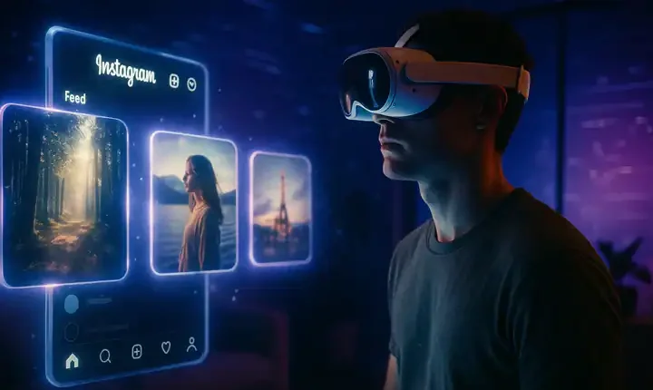 Meta rivoluziona Instagram su Quest foto 2D trasformate in 3D