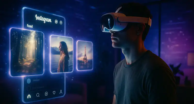 Meta rivoluziona Instagram su Quest foto 2D trasformate in 3D