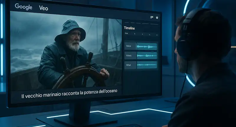 Veo 3 Il Primo Generatore Video AI con Audio Realistico