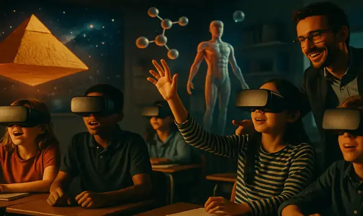 Dimentica le Lezioni Noiose La Realtà Virtuale a Scuola Cambierà TUTTO