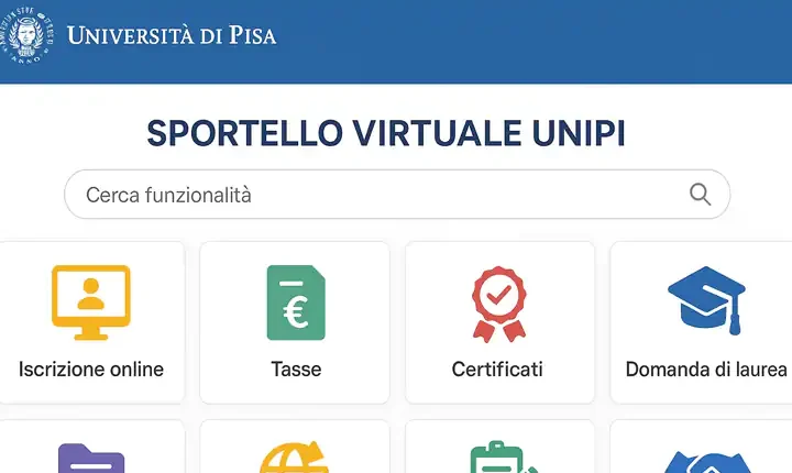 Tutti i Servizi Offerti dallo Sportello Virtuale UNIPI