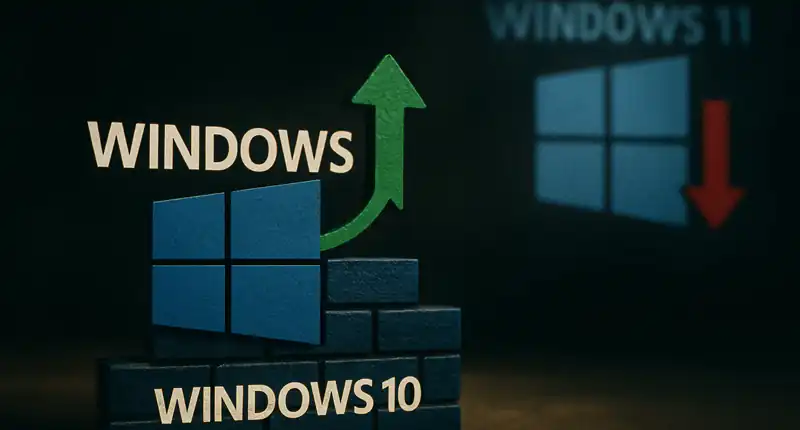 Windows 10 Si Rifiuta di Morire e Allarma Microsoft