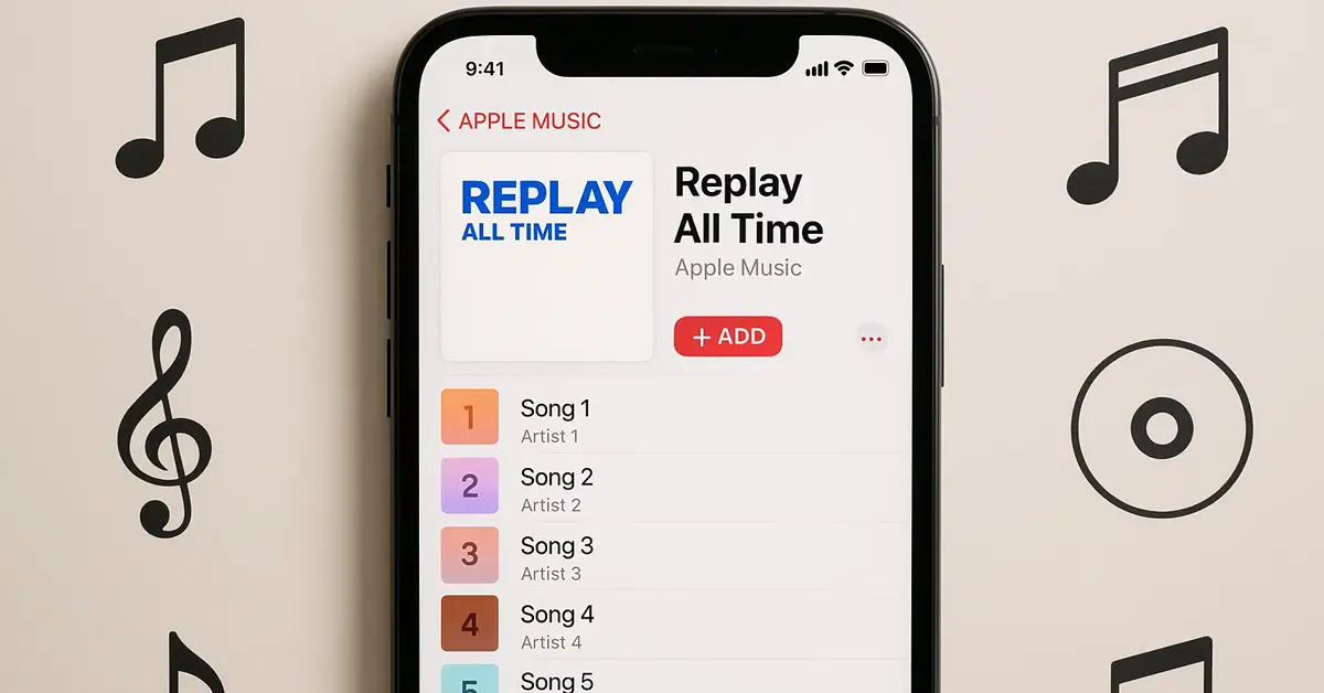 Apple Music Lancia Replay All Time La Tua Storia Musicale in Unica Playlist