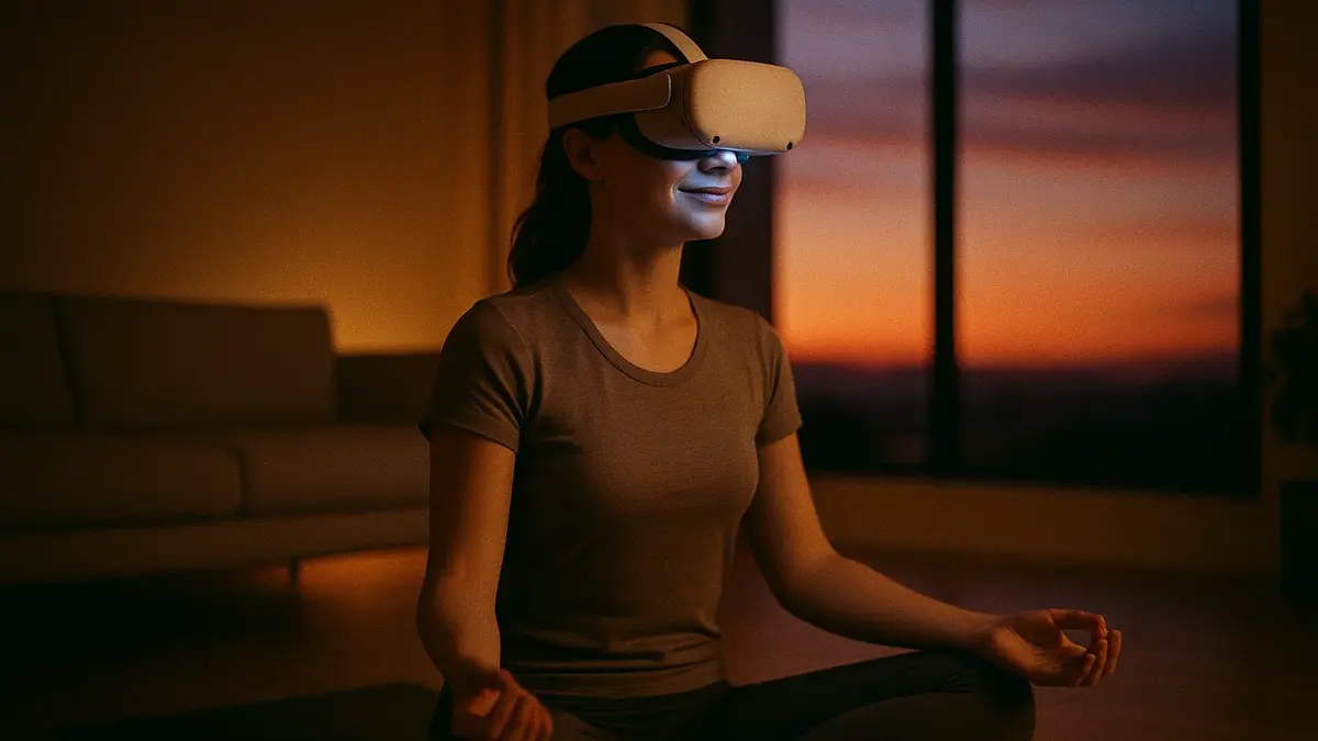 Meditazione in Realtà Virtuale: La Nuova Frontiera del Benessere Digitale
