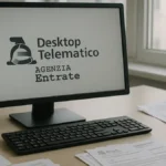 Desktop Telematico bloccato su schermata iniziale