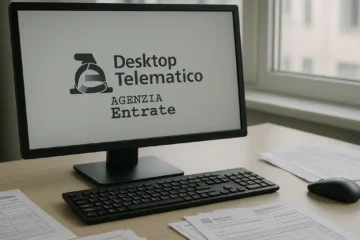 Desktop Telematico bloccato su schermata iniziale