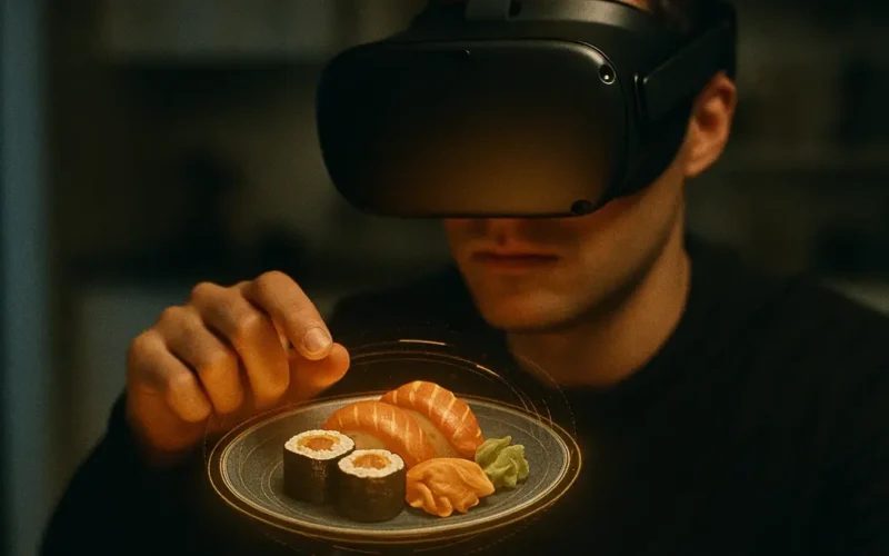 L’Illusione nel Piatto: Perché Mangiare in VR Sta Diventando Realtà