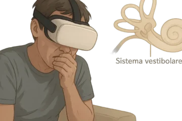 La nausea da VR ha un nome scientifico… ed è legata al tuo orecchio interno