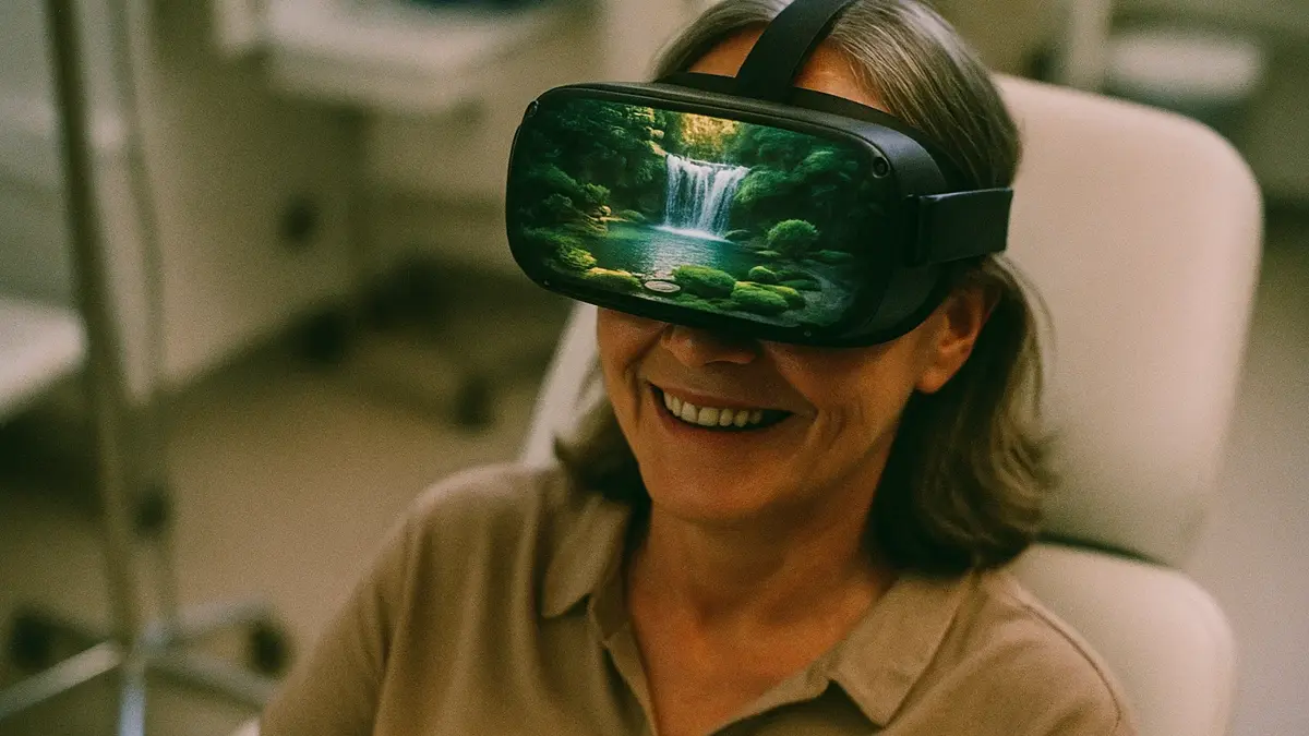 paziente-con-visore-realta-virtuale-riduzione-dolore