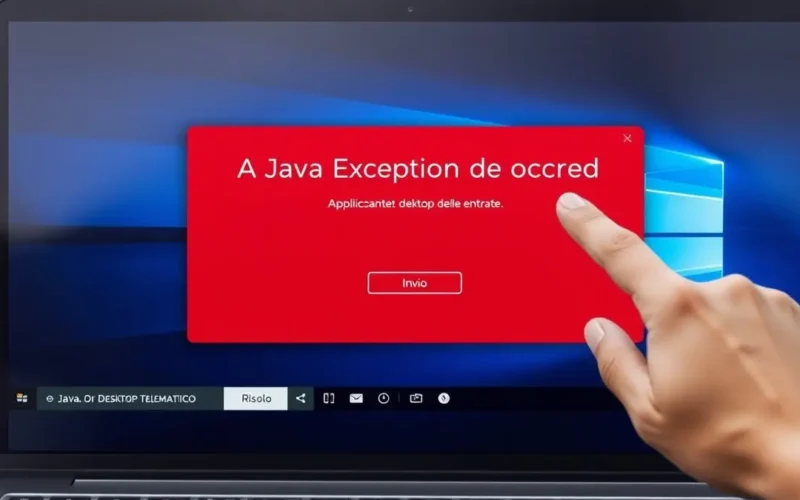 schermo-windows-11-errore-desktop-telematico-a-java-exception-has-occurred