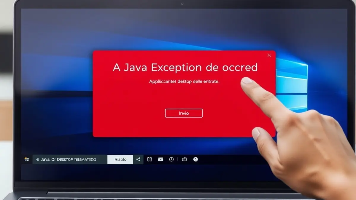 schermo-windows-11-errore-desktop-telematico-a-java-exception-has-occurred