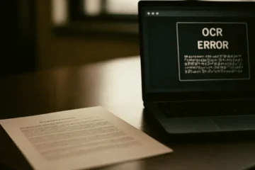 Quale file non può essere elaborato da OCR