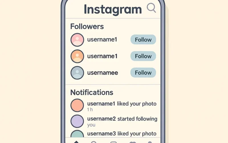 Come Vedere Gli Ultimi Follower di una Persona in Ordine Cronologico