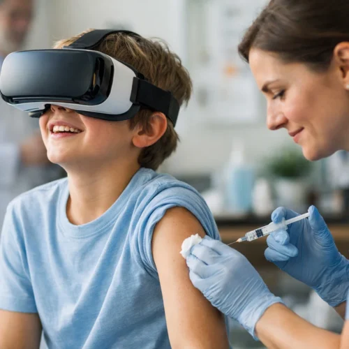 La realtà virtuale può rendere gli aghi meno spaventosi