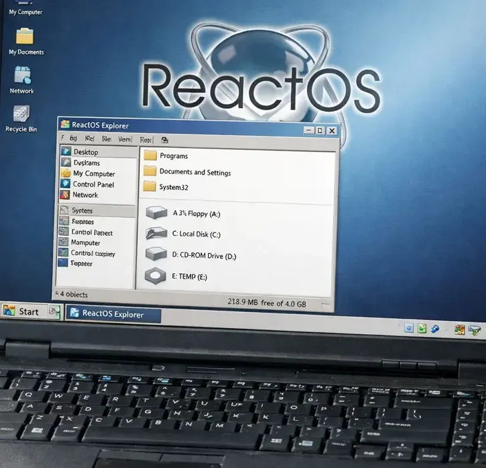 ReactOS accelera la rete e diventa più usabile