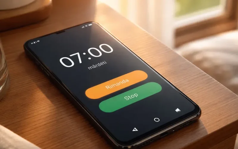 google-clock-8-5-scorri-ignorare-sveglia