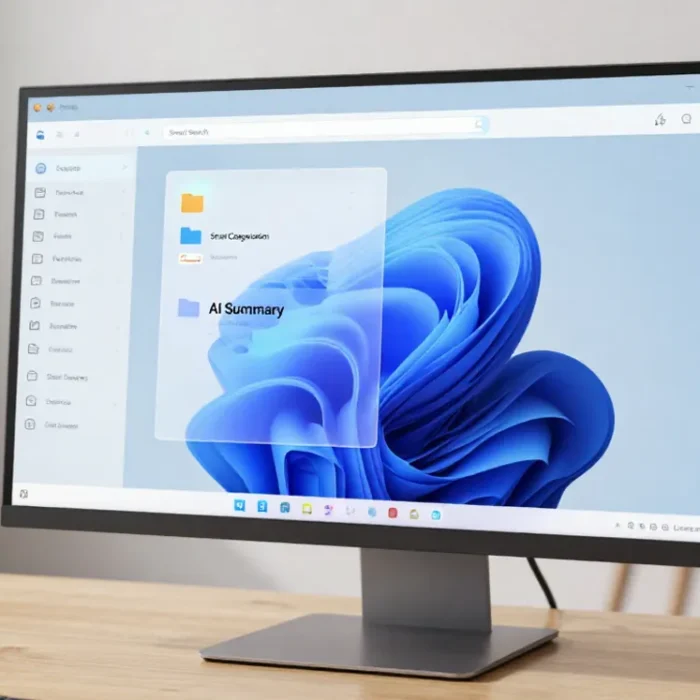 Microsoft integra l’intelligenza artificiale generativa nella barra delle applicazioni e in Esplora file