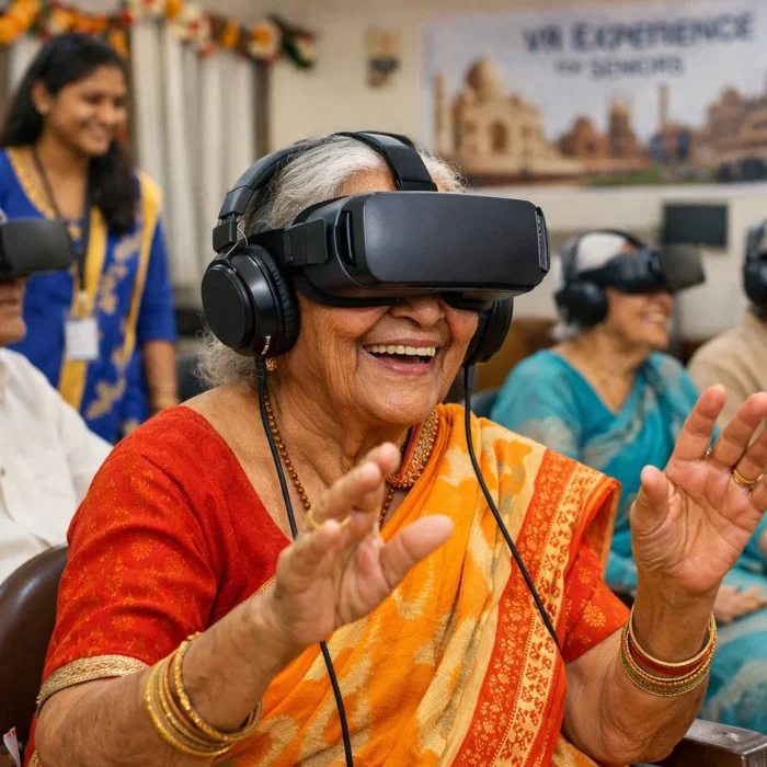 La realtà virtuale entra nei programmi di supporto per gli anziani in India