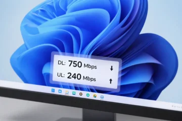 Microsoft integra il test di velocità della rete nella barra delle applicazioni di Windows 11