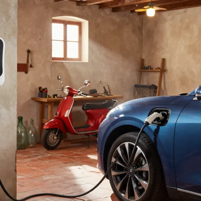 Ricaricare l’auto elettrica in garage è pericoloso? Requisiti e sicurezza