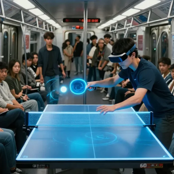 Ping pong ovunque: la realtà mista di Eleven Table Tennis abbatte i confini