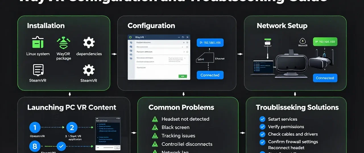 WayVR Tutorial Italiano: Guida Completa alla Configurazione e Troubleshooting su Linux