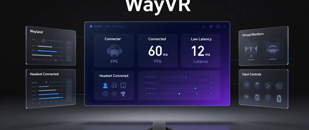 WayVR su Wayland: come visualizzare il desktop in VR