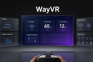 WayVR su Wayland: come visualizzare il desktop in VR