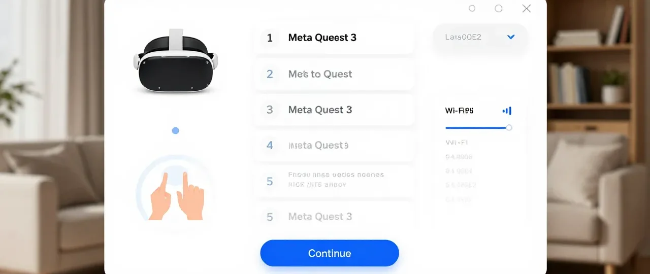 Configurazione Meta Quest 3: guida completa al primo avvio e alle impostazioni essenziali