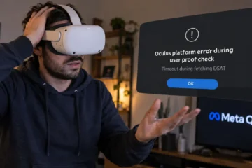 Meta Quest error User Proof Check: cosa significa e come risolverlo