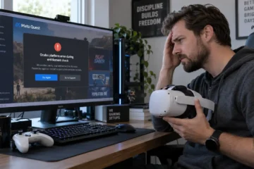Oculus platform error during entitlement check: come risolvere