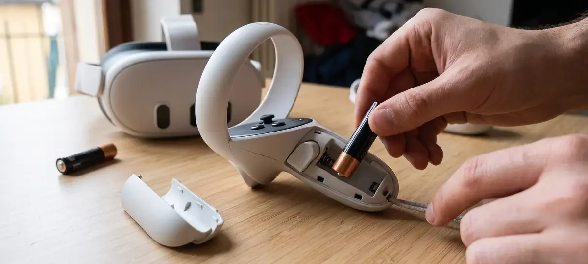Meta Quest 3S: Guida Completa alla Batteria dei Controller Touch Plus