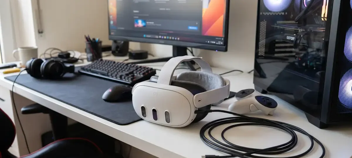 Meta Quest 3S: guida al collegamento su PC (via cavo e wireless)