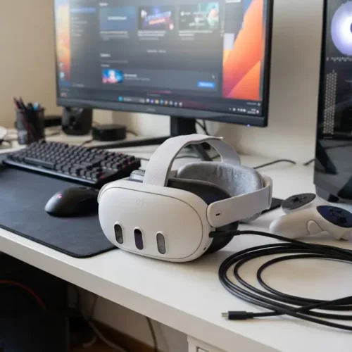 Meta Quest 3S: guida al collegamento su PC (via cavo e wireless)