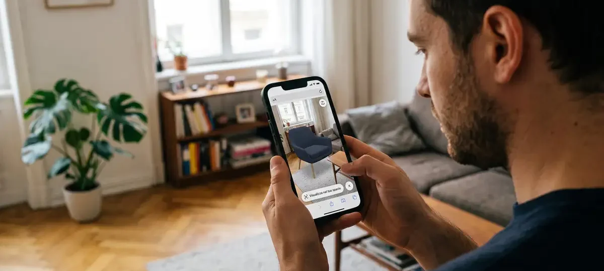 Realtà aumentata senza app: come visualizzare contenuti 3D direttamente da browser