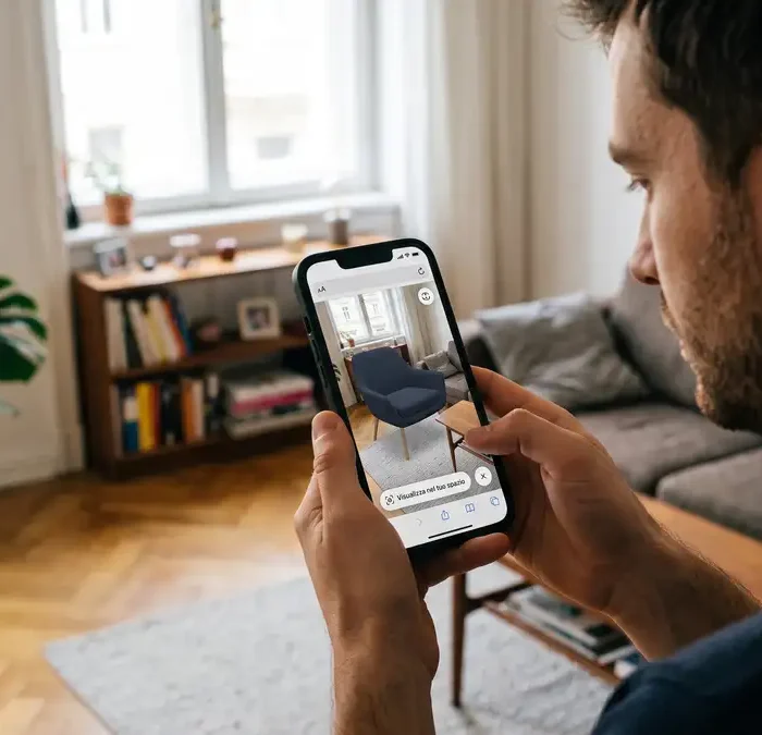 Realtà aumentata senza app: come visualizzare contenuti 3D direttamente da browser