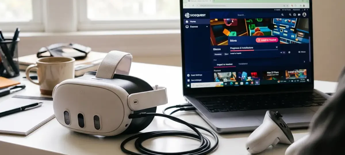 Sideloading su Meta Quest: SideQuest cambia marcia